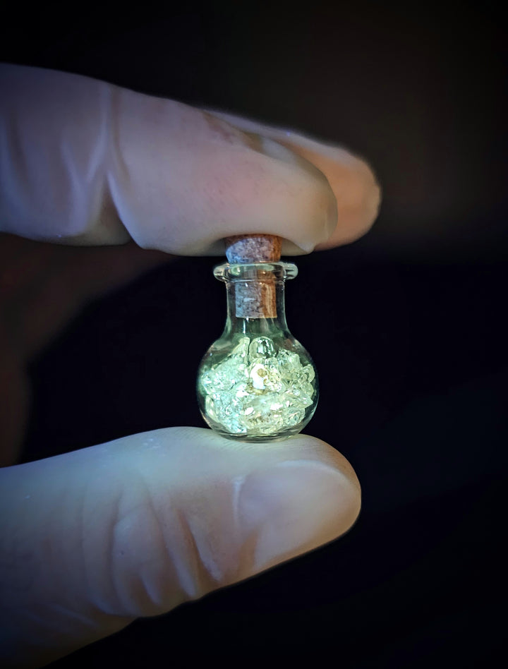 Quartz de Pétrole en Fiole