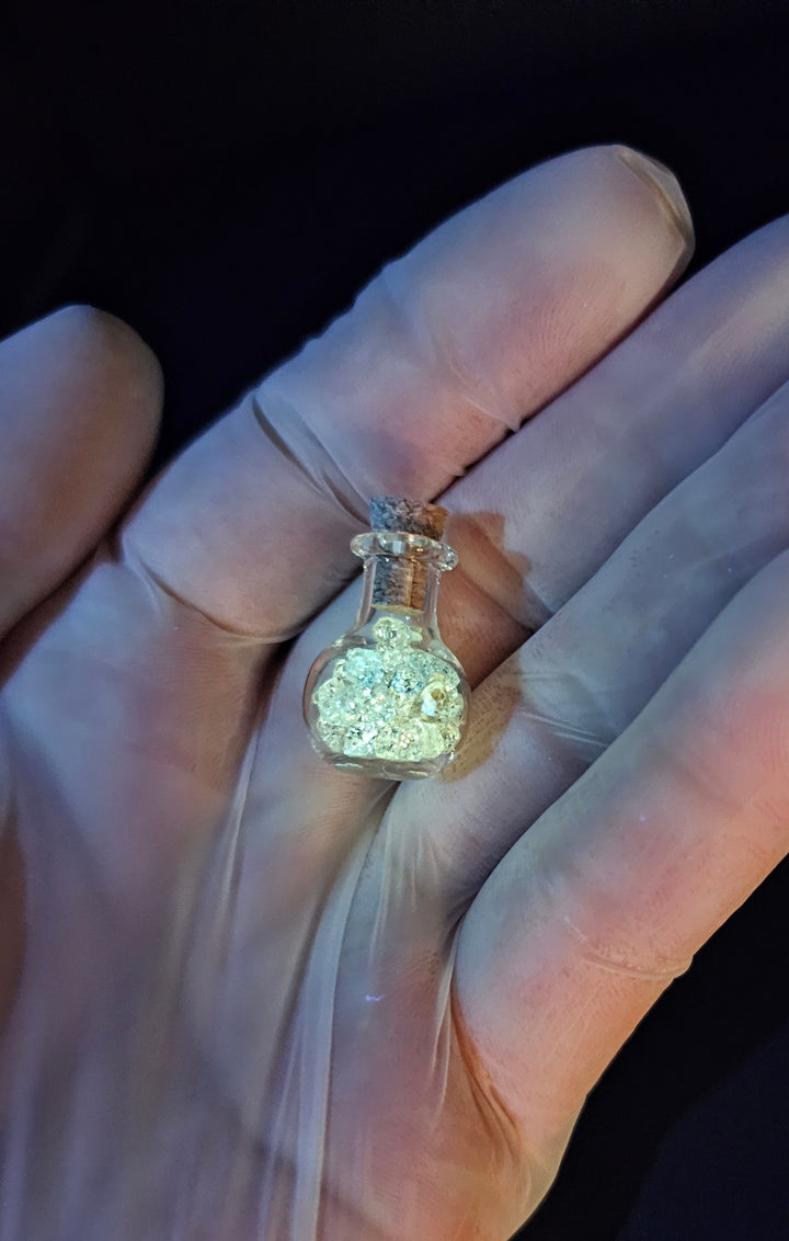 Quartz de Pétrole en Fiole