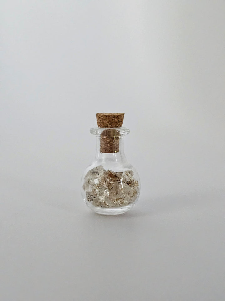 Quartz de Pétrole en Fiole