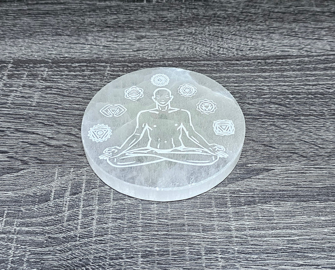 Assiette Sélénite Méditation