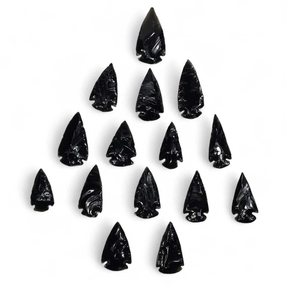 Pointes de Flèche en Obsidienne