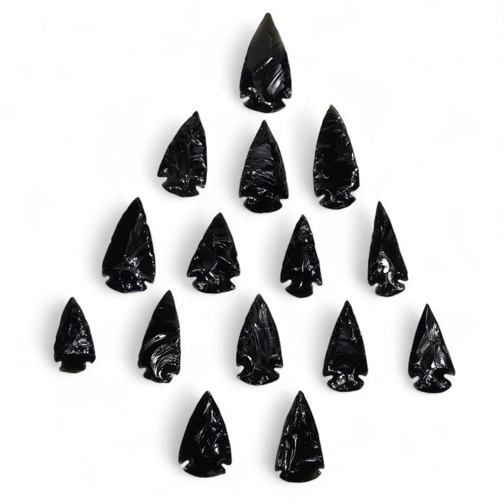 Pointes de Flèche en Obsidienne