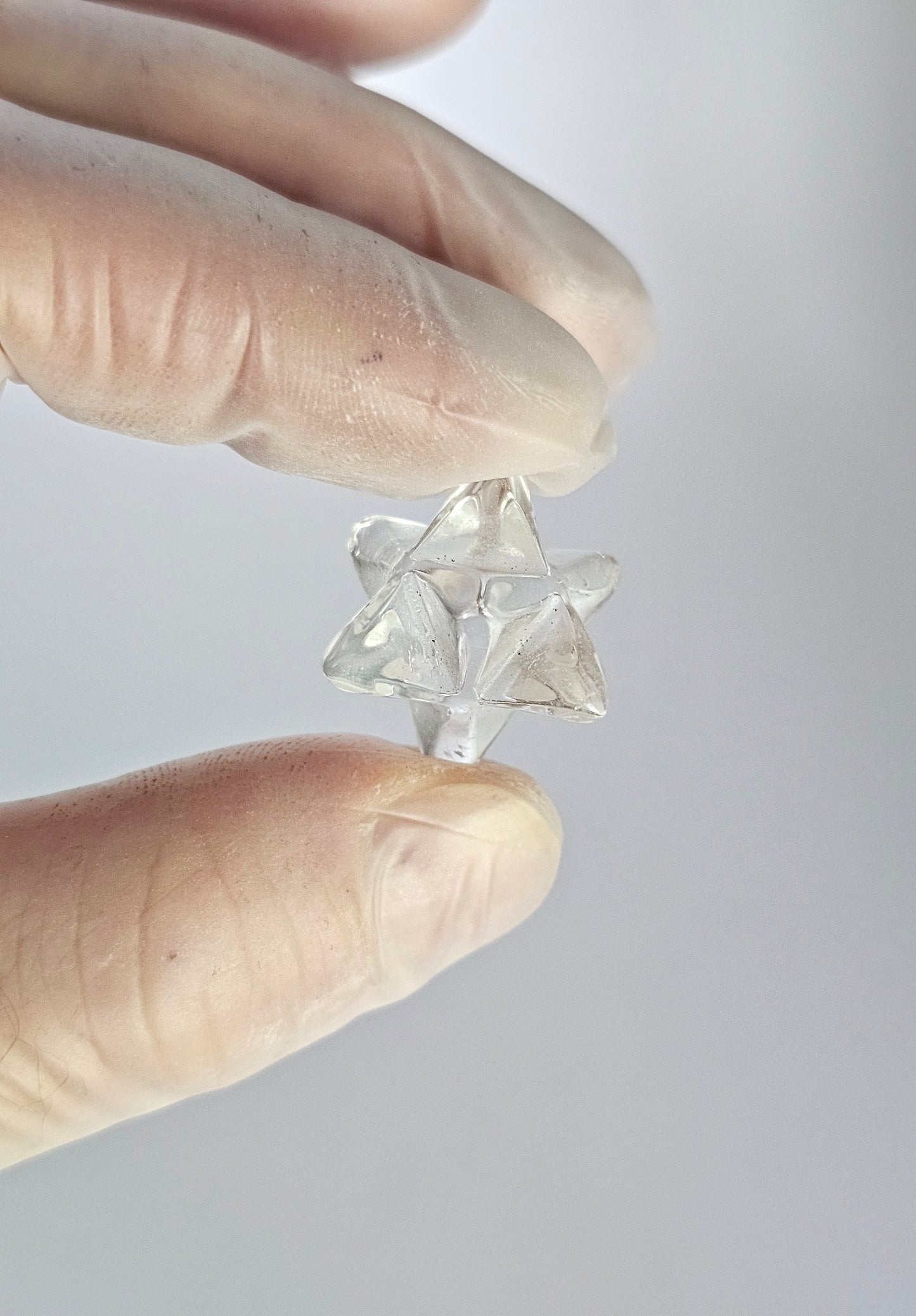 Mini Merkabas en Quartz Cristallisé