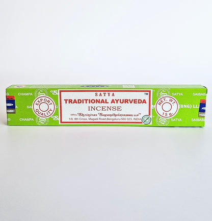 Encens Satya Nag Champa Traditional Ayurveda