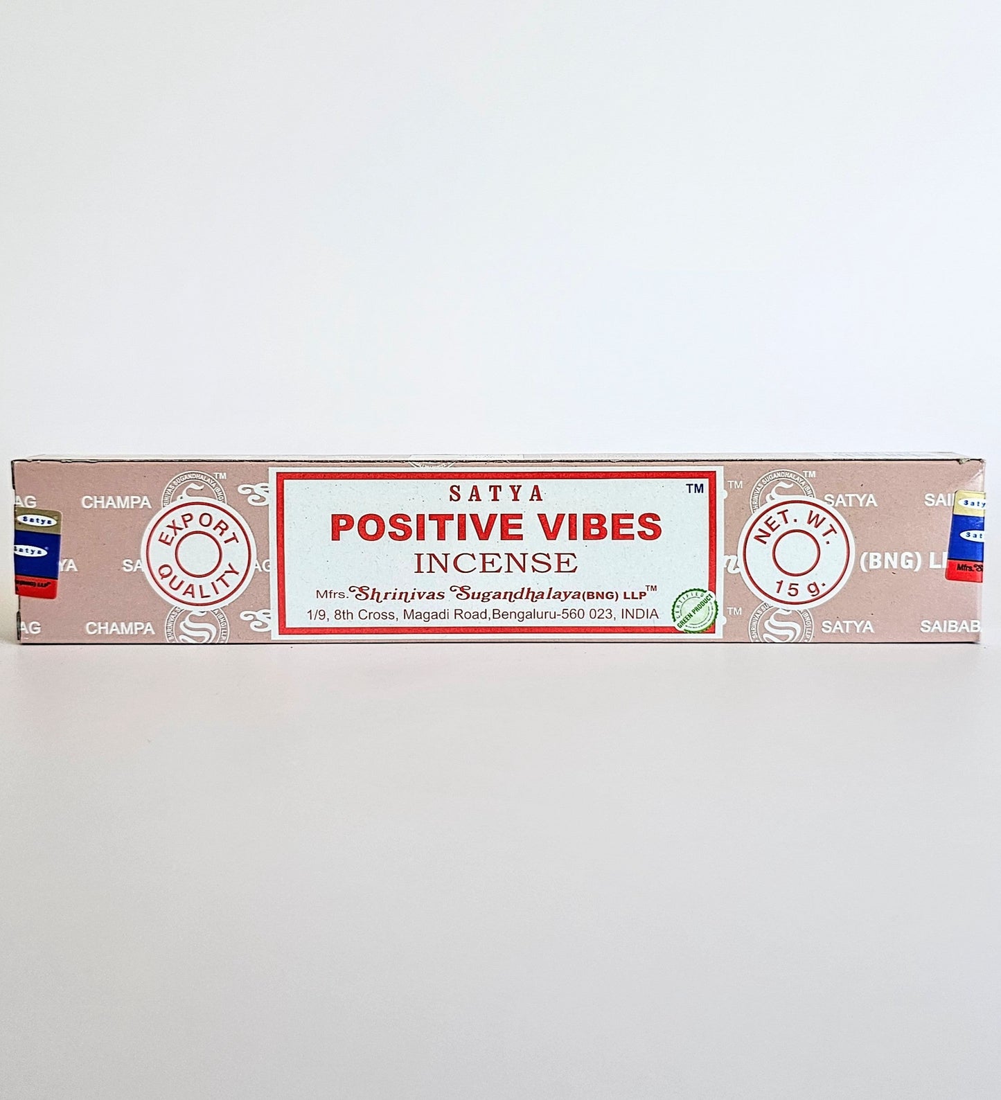 Encens Satya Nag Champa Positive Vibes