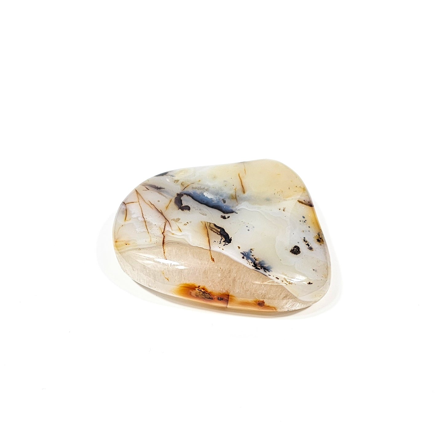 Agate Dendritique Polie