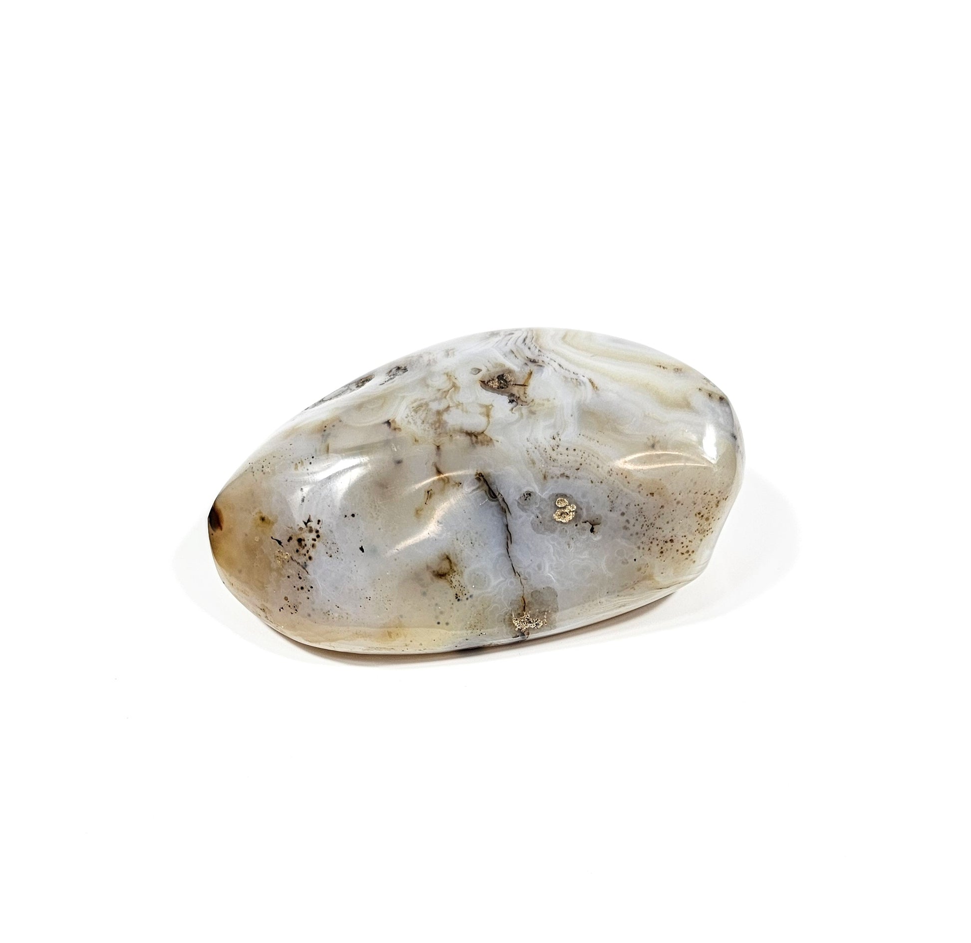 Agate Dendritique Polie