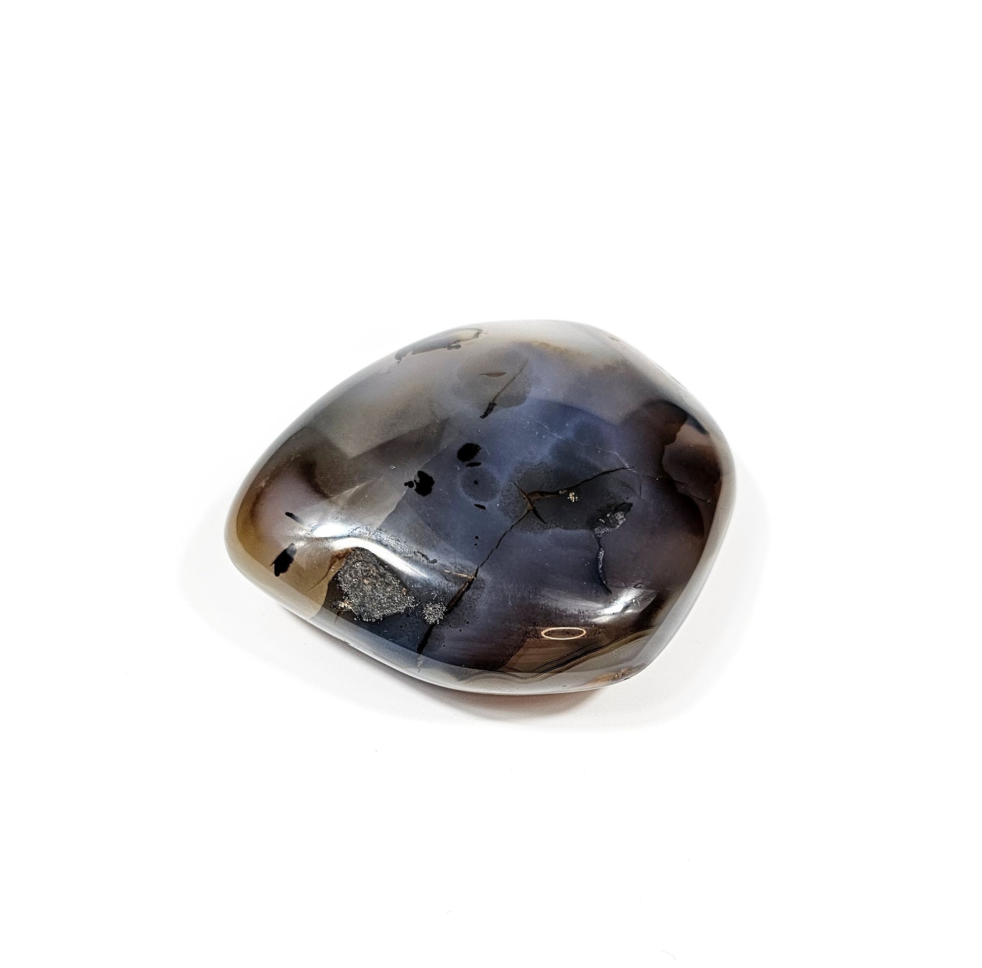 Agate Dendritique Polie