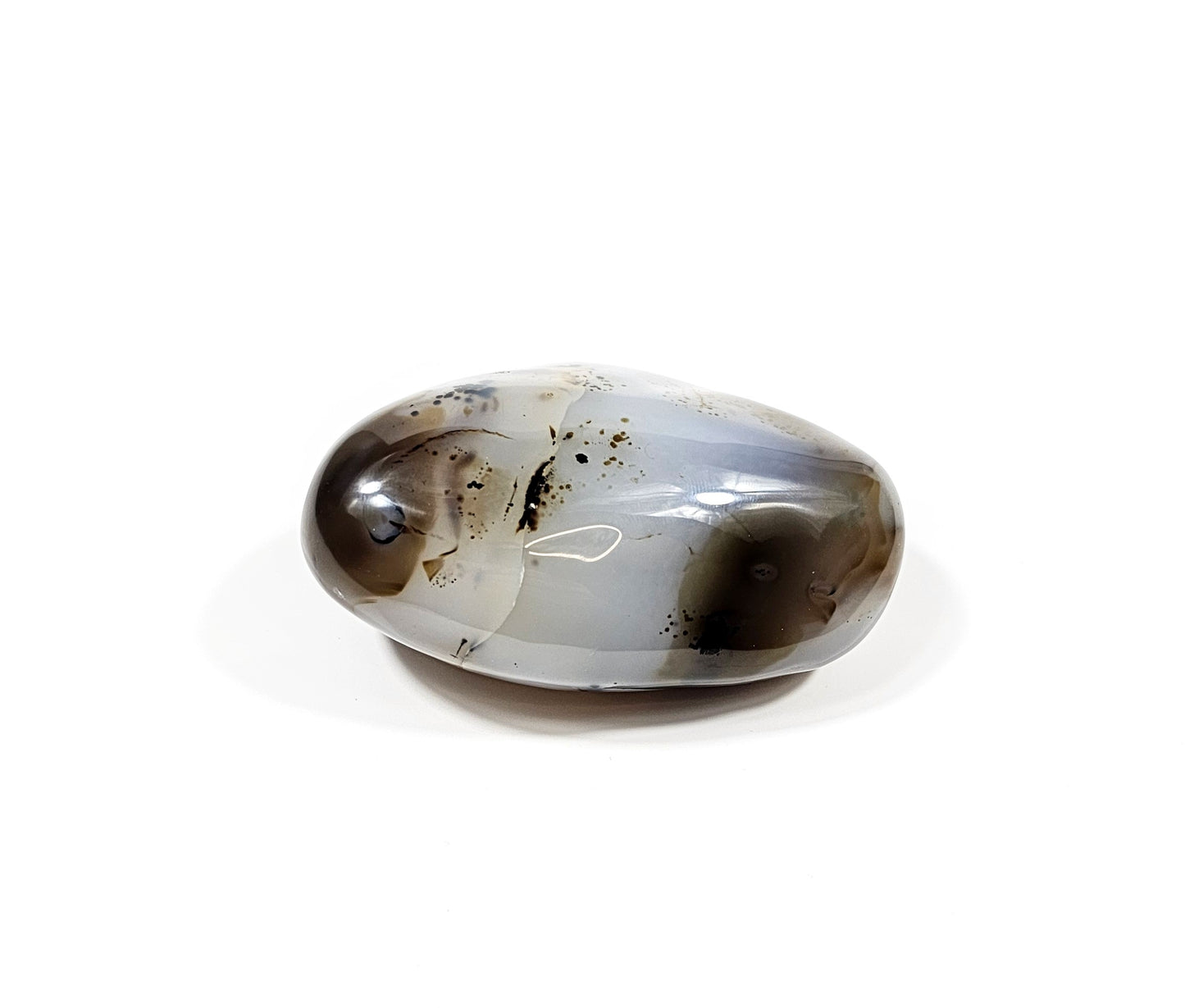 Agate Dendritique Polie