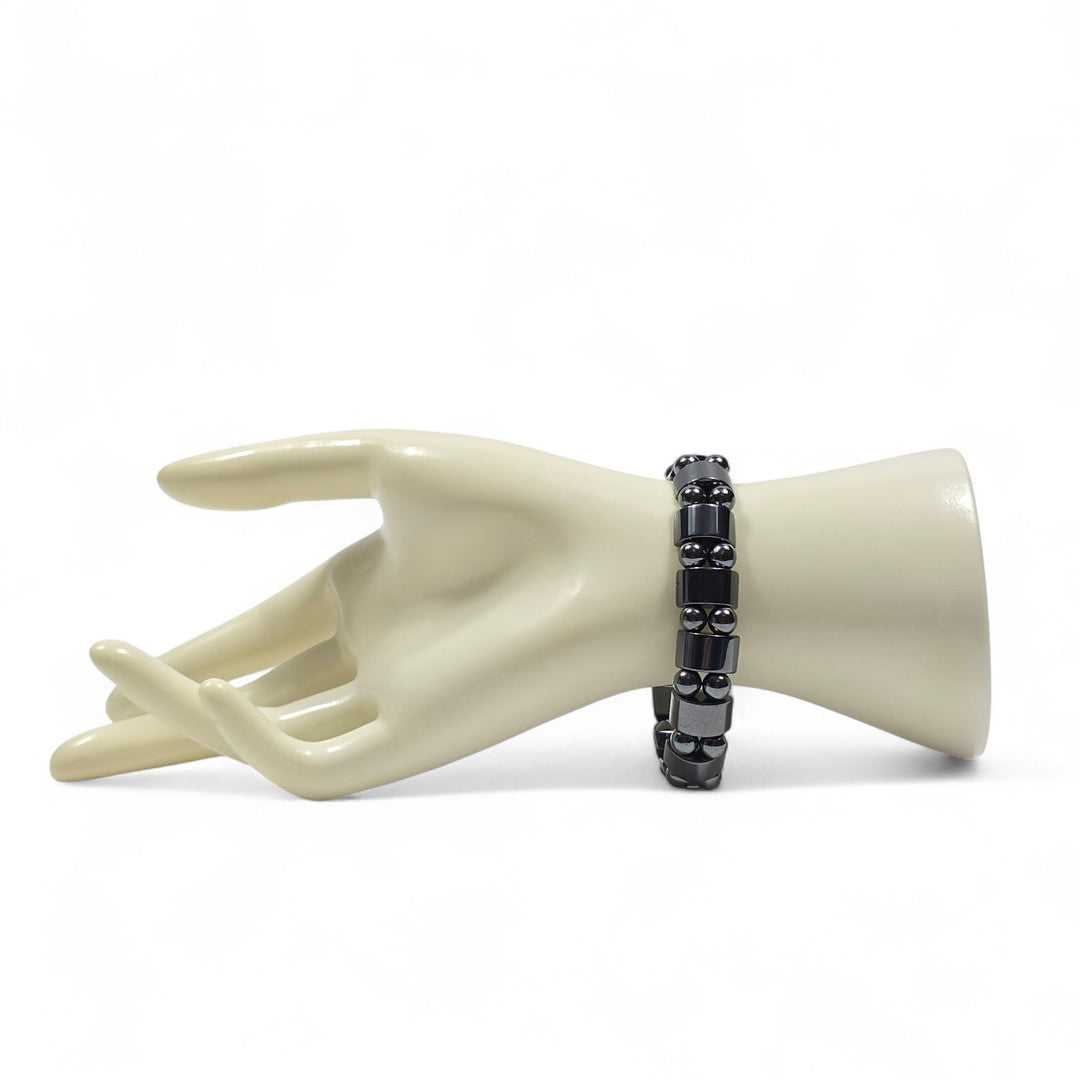 Bracelet en Hématite Naturelle