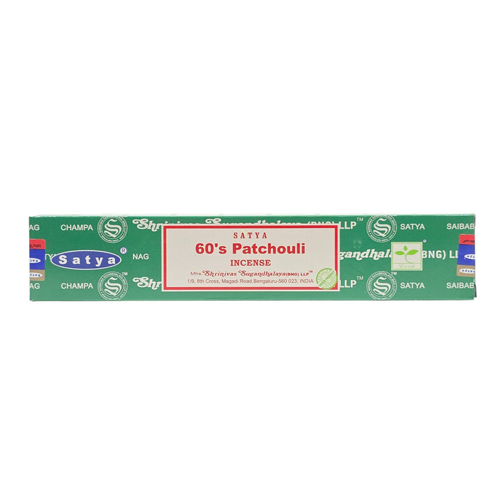Satya Incense Sticks – 60's Patchouli