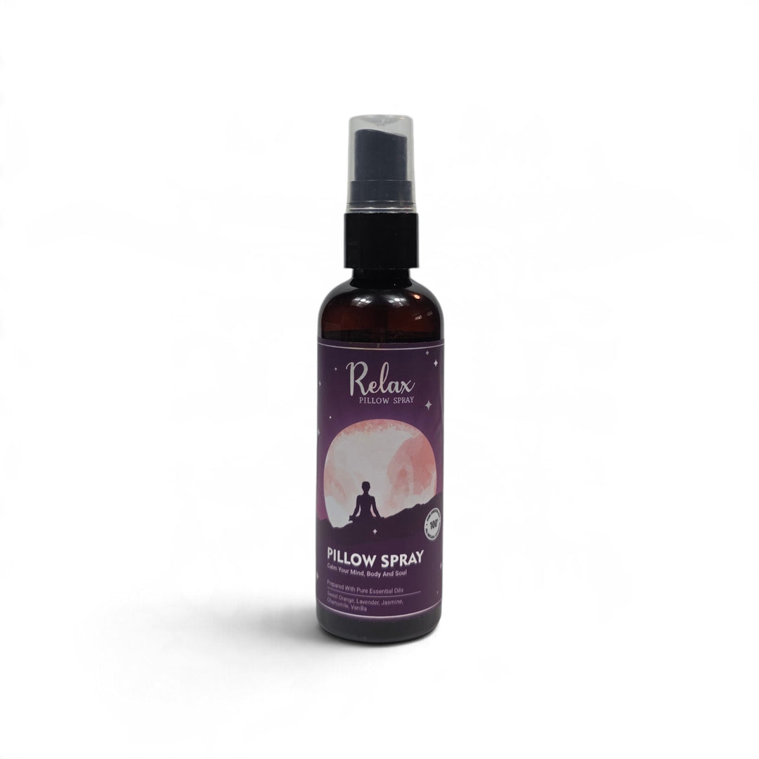 Bouteille de 100 ml du Vaporisateur naturel pour la relaxation, pour une atmosphère fraîche et apaisante.